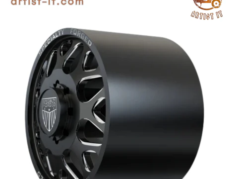 FRONT SPECIALITY FORGED D009 WHEEL 3D MODEL 3D Print Model