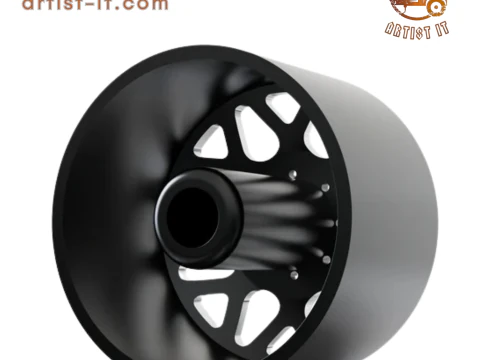FRONT SPECIALITY FORGED D009 WHEEL 3D MODEL 3D Print Model
