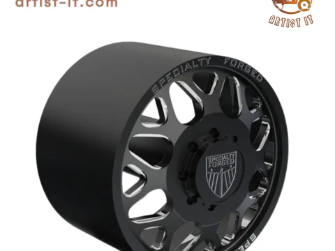 FRONT SPECIALITY FORGED D009 WHEEL 3D MODEL 3D Print Model