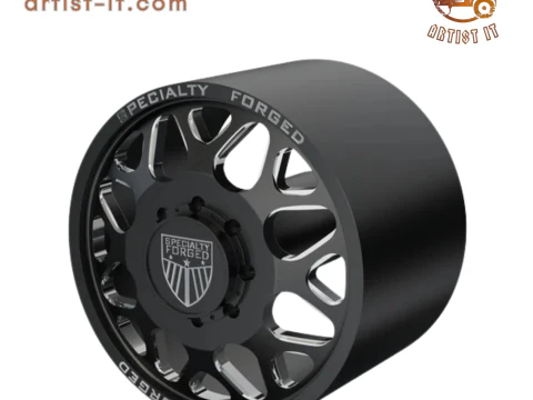 FRONT SPECIALITY FORGED D009 WHEEL 3D MODEL 3D Print Model