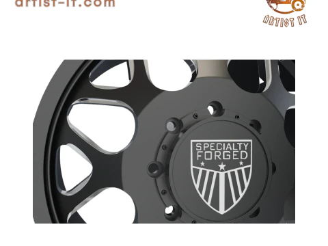 FRONT SPECIALITY FORGED D009 WHEEL 3D MODEL 3D Print Model