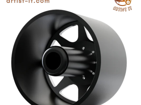 FRONT SPECIALITY FORGED D10 WHEEL 3D MODEL Modelo de Impressão 3D