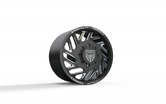 FRONT SPECIALITY FORGED D015 WHEEL 3D MODEL 3D 프린트 모델 .c4d .max .obj .3ds .fbx .stl .blend 
