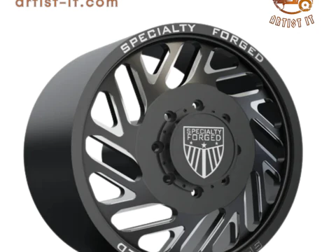 FRONT SPECIALITY FORGED D015 WHEEL 3D MODEL 3D Print Model
