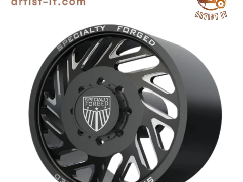 FRONT SPECIALITY FORGED D015 WHEEL 3D MODEL 3D Print Model