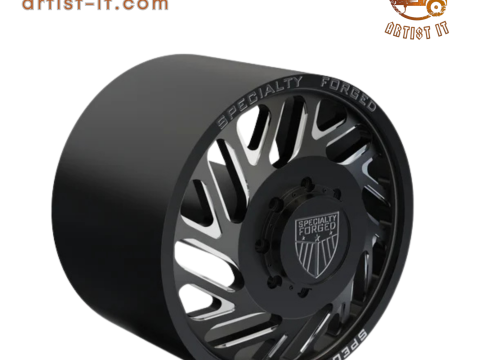 FRONT SPECIALITY FORGED D015 WHEEL 3D MODEL Modello di stampa 3D
