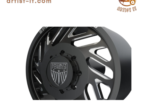 FRONT SPECIALITY FORGED D015 WHEEL 3D MODEL Modello di stampa 3D