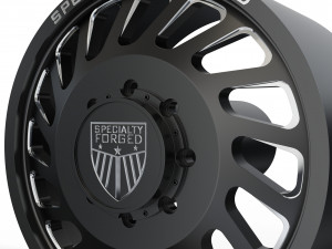 FRONT SPECIALITY FORGED D017 WHEEL 3D MODEL Modelo de impresión 3D