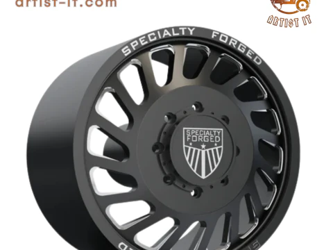 FRONT SPECIALITY FORGED D017 WHEEL 3D MODEL 3D Print Model