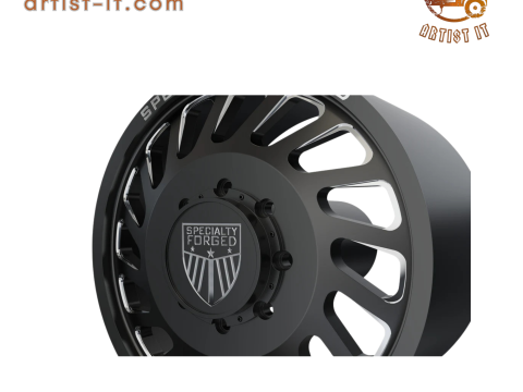 FRONT SPECIALITY FORGED D017 WHEEL 3D MODEL 3D प्रिंट मॉडल
