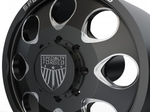 FRONT SPECIALITY FORGED D018 WHEEL 3D MODEL Modello di stampa 3D