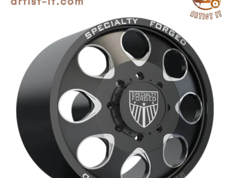 FRONT SPECIALITY FORGED D018 WHEEL 3D MODEL 3D Print Model