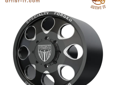 FRONT SPECIALITY FORGED D018 WHEEL 3D MODEL 3D Print Model