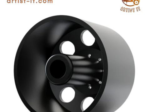 FRONT SPECIALITY FORGED D018 WHEEL 3D MODEL 3D Print Model