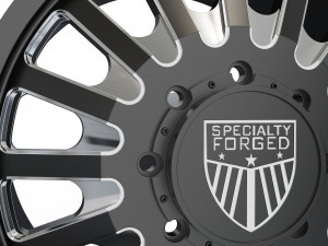 FRONT SPECIALITY FORGED D019 WHEEL 3D MODEL 3D Print Model