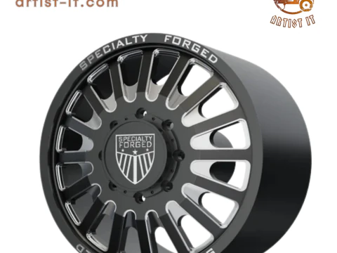 FRONT SPECIALITY FORGED D019 WHEEL 3D MODEL 3D Print Model
