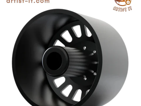 FRONT SPECIALITY FORGED D019 WHEEL 3D MODEL 3D Print Model