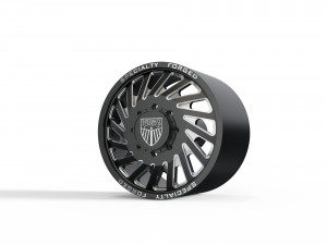 FRONT SPECIALITY FORGED D021 WHEEL 3D MODEL 3Dプリントモデル