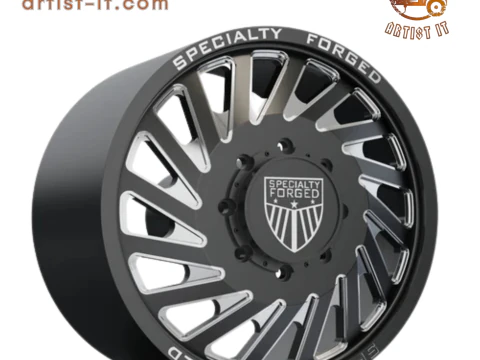 MODEL 3D RODA D021 KHUSUS DEPAN Model Cetak 3D