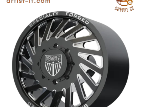 FRONT SPECIALITY FORGED D021 WHEEL 3D MODEL 3D Print Model
