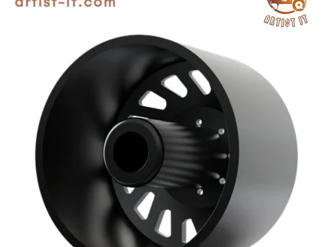 FRONT SPECIALITY FORGED D021 WHEEL 3D MODEL 3D Print Model