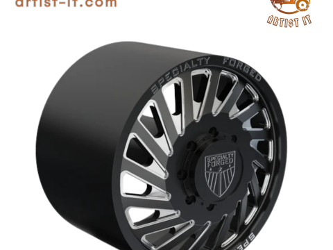 FRONT SPECIALITY FORGED D021 WHEEL 3D MODEL 3D Print Model