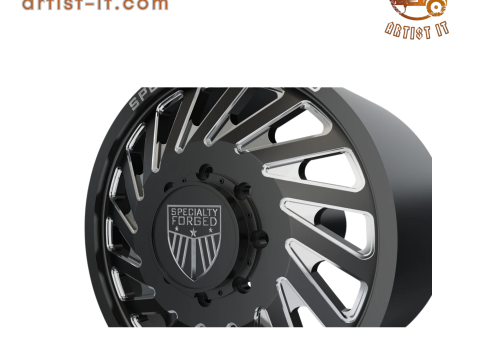 FRONT SPECIALITY FORGED D021 WHEEL 3D MODEL 3D Print Model