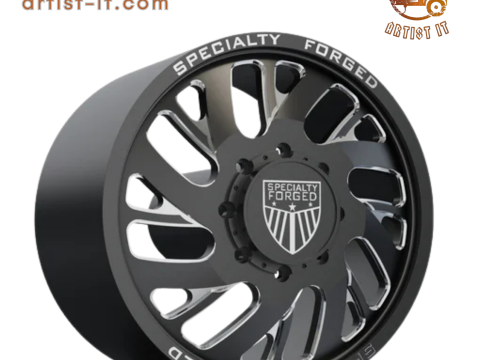 FRONT SPECIALITY FORGED D022 WHEEL 3D MODEL 3D 프린트 모델
