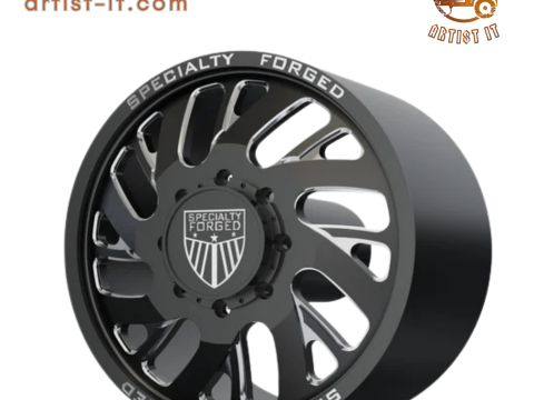 FRONT SPECIALITY FORGED D022 WHEEL 3D MODEL Modelo de impresión 3D