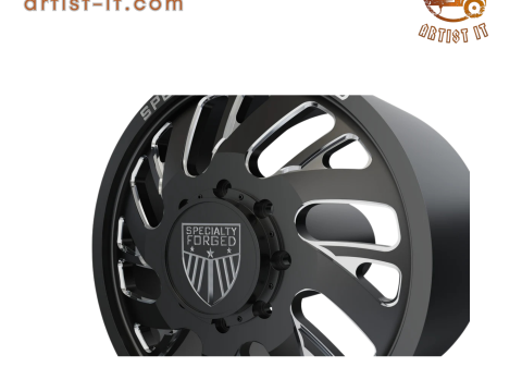 FRONT SPECIALITY FORGED D022 WHEEL 3D MODEL Modelo de impresión 3D