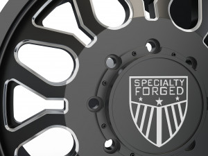 FRONT SPECIALITY FORGED D023 WHEEL 3D MODEL 3D Baskı Modeli