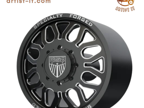 FRONT SPECIALITY FORGED D023 WHEEL 3D MODEL Modèles 3D en vedette