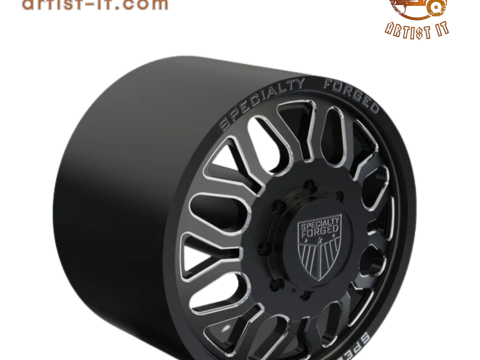 FRONT SPECIALITY FORGED D023 WHEEL 3D MODEL Modèles 3D en vedette