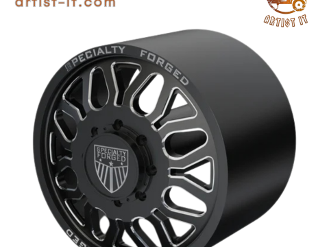 FRONT SPECIALITY FORGED D023 WHEEL 3D MODEL Modèles 3D en vedette