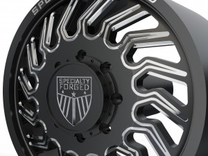 FRONT SPECIALITY FORGED D024 WHEEL 3D MODEL 3D 打印模型