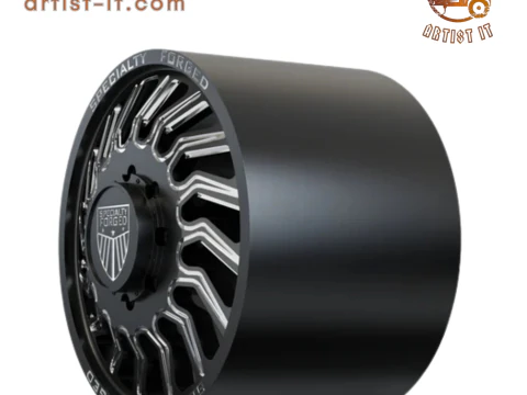 FRONT SPECIALITY FORGED D024 WHEEL 3D MODEL 3D Print Model