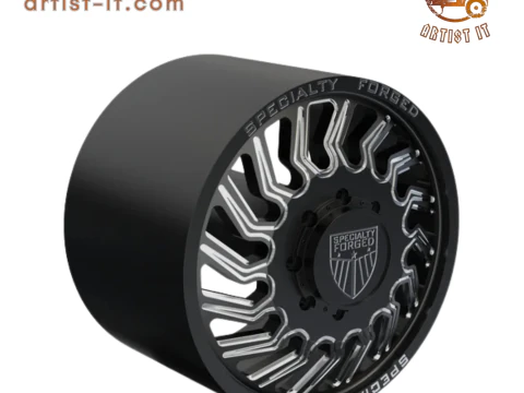 FRONT SPECIALITY FORGED D024 WHEEL 3D MODEL 3D Print Model