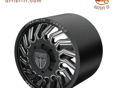 FRONT SPECIALITY FORGED D024 WHEEL 3D MODEL 3D Print Model
