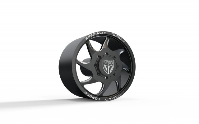FRONT SPECIALITY FORGED D026 WHEEL 3D MODEL Modello di stampa 3D .c4d .max .obj .3ds .fbx .stl .blend