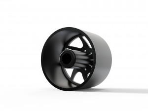 FRONT SPECIALITY FORGED D026 WHEEL 3D MODEL Modello di stampa 3D