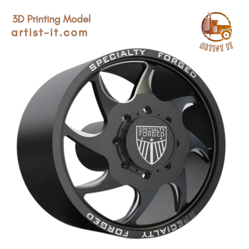 FRONT SPECIALITY FORGED D026 WHEEL 3D MODEL 3D 프린트 모델 .c4d .max .obj .3ds .fbx .stl .blend 
