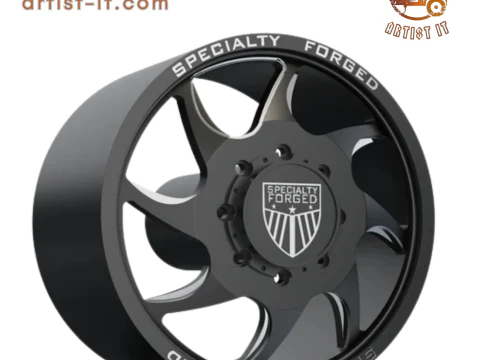 FRONT SPECIALITY FORGED D026 WHEEL 3D MODEL 3D Print Model
