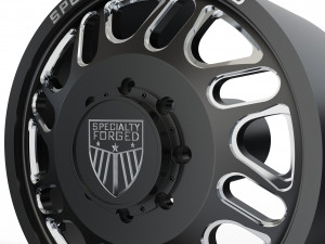 FRONT SPECIALITY FORGED D027 WHEEL 3D MODEL 3D 打印模型