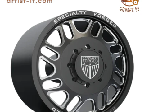 FRONT SPECIALITY FORGED D027 WHEEL 3D MODEL 3D Print Model