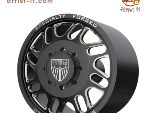 FRONT SPECIALITY FORGED D027 WHEEL 3D MODEL 3D Print Model