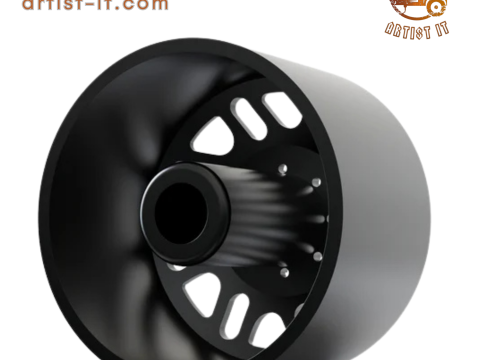 FRONT SPECIALITY FORGED D027 WHEEL 3D MODEL Model Cetak 3D