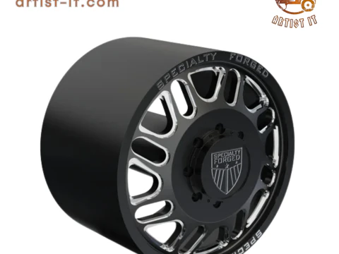 FRONT SPECIALITY FORGED D027 WHEEL 3D MODEL 3D Print Model