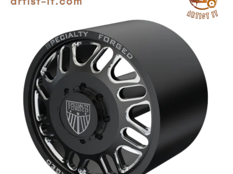 FRONT SPECIALITY FORGED D027 WHEEL 3D MODEL Model Cetak 3D