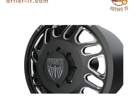 FRONT SPECIALITY FORGED D027 WHEEL 3D MODEL 3D Print Model