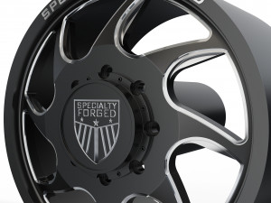 FRONT SPECIALITY FORGED D032 WHEEL 3D MODEL Model Cetak 3D